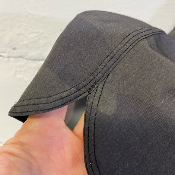 Performance Apparel Mens Olive / Grey Camouflage Shorts w Pockets Size M - Picture 9 of 11